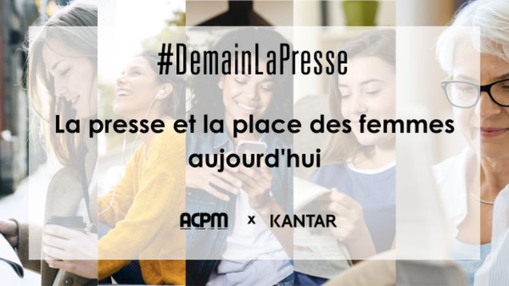 Nouvelle étude DemainLaPresse : la presse et la place des femmes aujourd’hui, le 8 juin